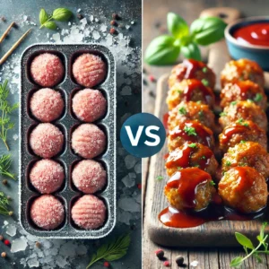 Frozen vs Fresh Meatballs