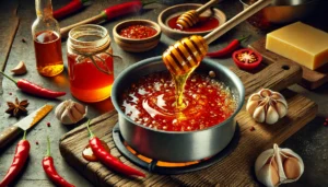 crafting Hot Honey BBQ Sauce