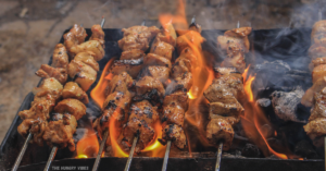 Spicy Garlic Parmesan Chicken Skewers