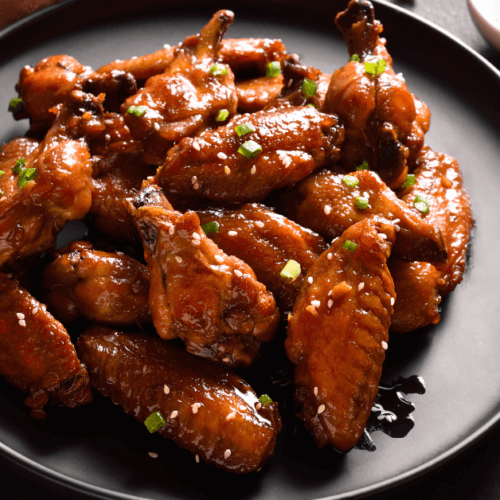 Sticky Soy and Garlic Chicken Nibbles