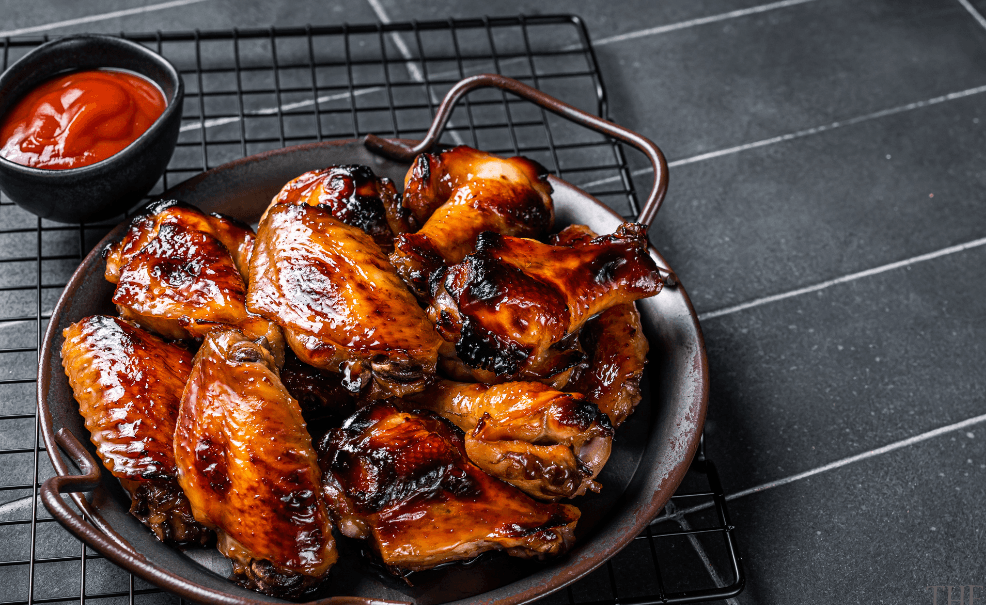 Hot Honey BBQ Wings