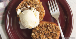 Serve Your Air Fryer Apple Crisp