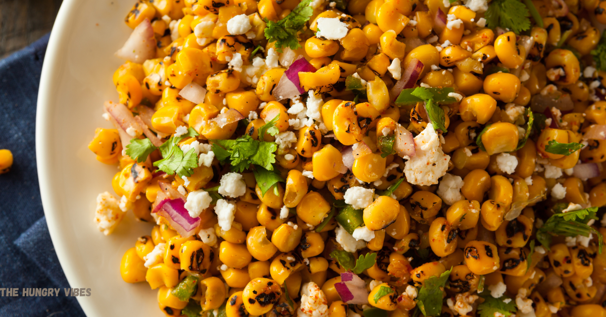 Elote pasta salad