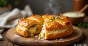 Chicken and Cheese Jalousie Recipe