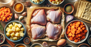 Ingredients for Curry Chicken Pot Pie