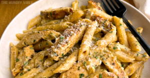 Garlic Parmesan Chicken Pasta