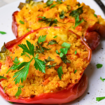 Philly Cheesesteak Stuffed Peppers